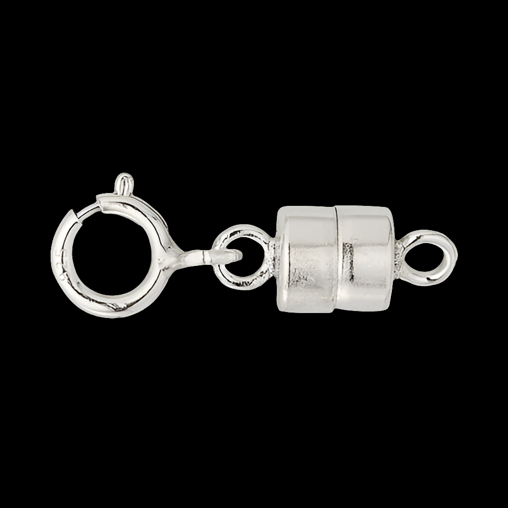 Sterling Silver Magnetic Clasp (2 pack)