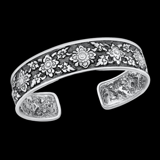Handmade Floral Cuff