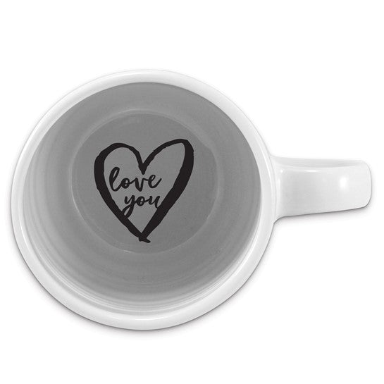 Love That You're My Mom Psalm 4:7 White Ceramic 18 ounce Mug