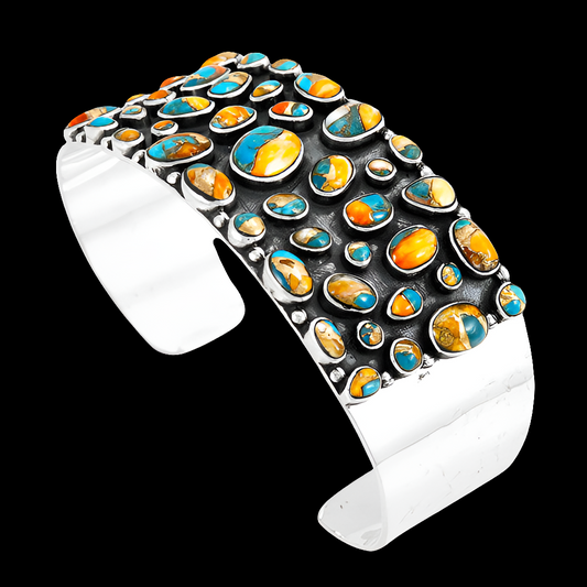 Big Spiny Turquoise Cuff