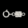 Sterling Silver Magnetic Clasp (2 pack)