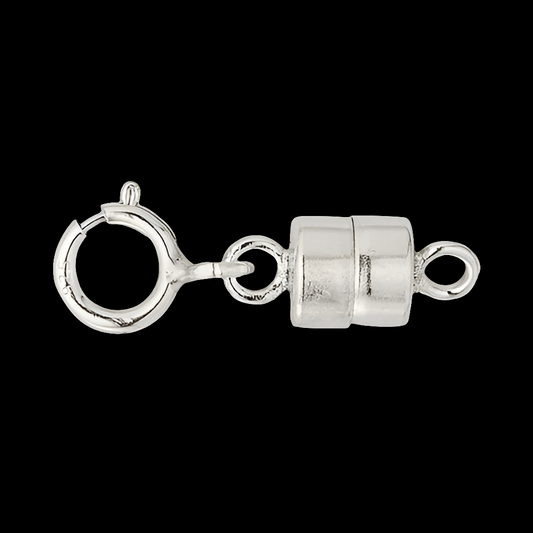 Sterling Silver Magnetic Clasp (2 pack)